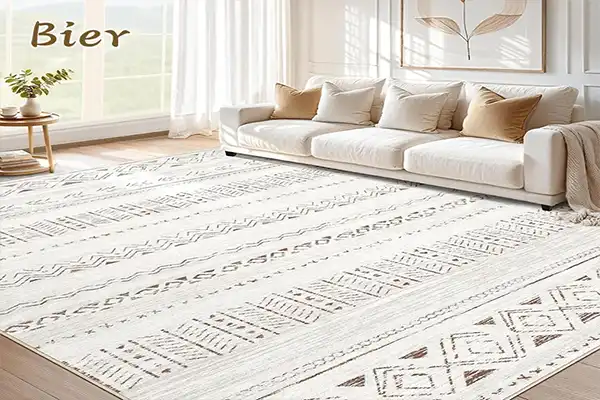 Modern Boho Area Rugs Create Warm and Stylish Hospitality Interiors